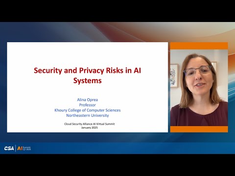Security and Privacy Risks in AI Systems | CSA AI Summit Q1 2025