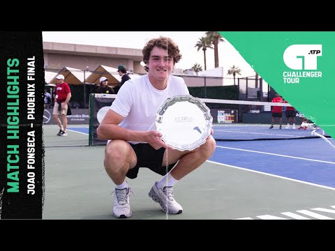 Joao Fonseca downs Bublik for Third Challenger Title in Phoenix | 2025 Highlights