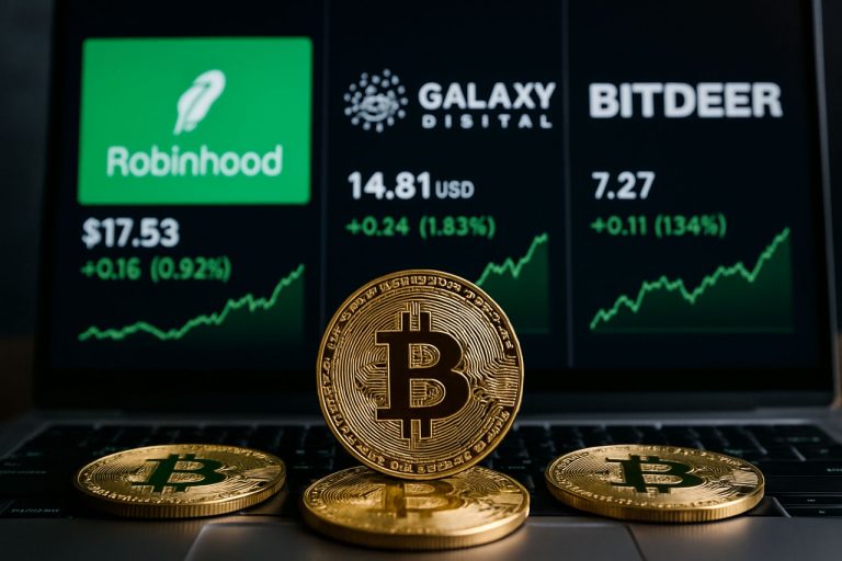 Le 3 migliori azioni di criptovalute pronte a dominare nel 2025: Robinhood, Galaxy Digital e Bitdeer